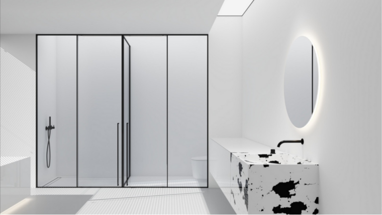 Cabin T Phòng Đôi, 2 Cánh Mở Quay – LUX-C01