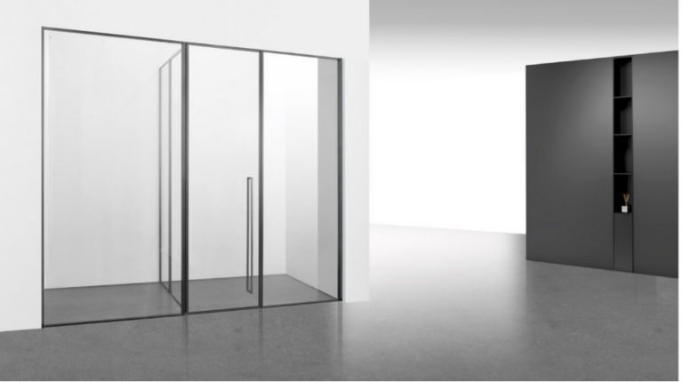 Cabin T Phòng Đôi, 1 Cánh Mở Quay 2 Chức Năng – LUX-C03