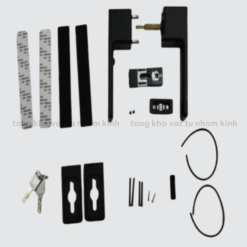 BỘ KHÓA TỪ CỬA MỞ QUAY – LUX.S101-KT