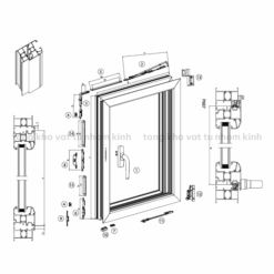 Cửa sổ mở quay 3